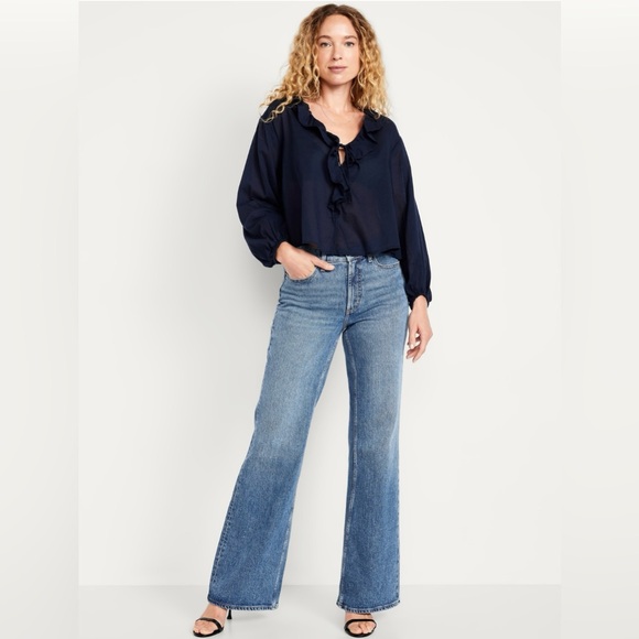 NEW Women’s Mid Rise Old Navy Bootcut Jeans  Sz. 16 Tall - Picture 7 of 14